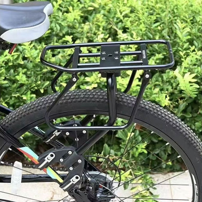 Universal Aluminum Alloy Rear Bike Rack | Heavy Duty Cargo Carrier