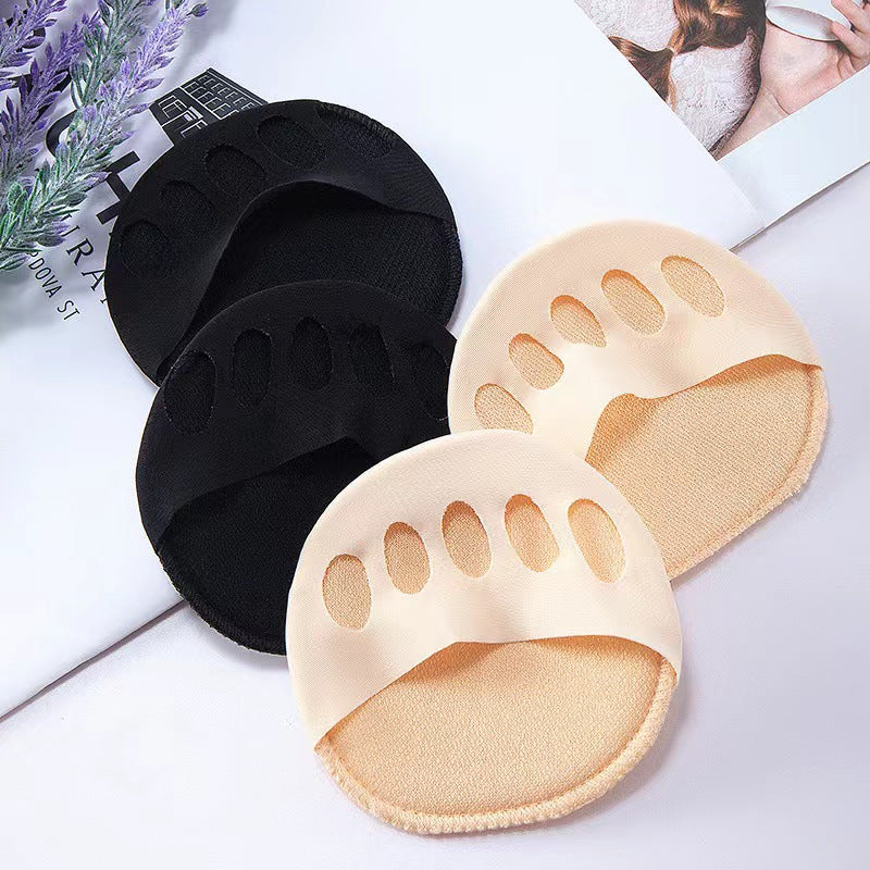 Silicone High Heel Half Sole Socks - Invisible Forefoot Cushions for Women