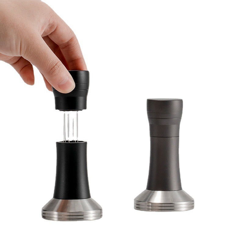 2-in-1 Espresso Tamper and WDT Tool Coffee Powder Distributor