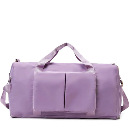 Wet and Dry Separation Travel Duffel Bag (Gym/Overnight Use)