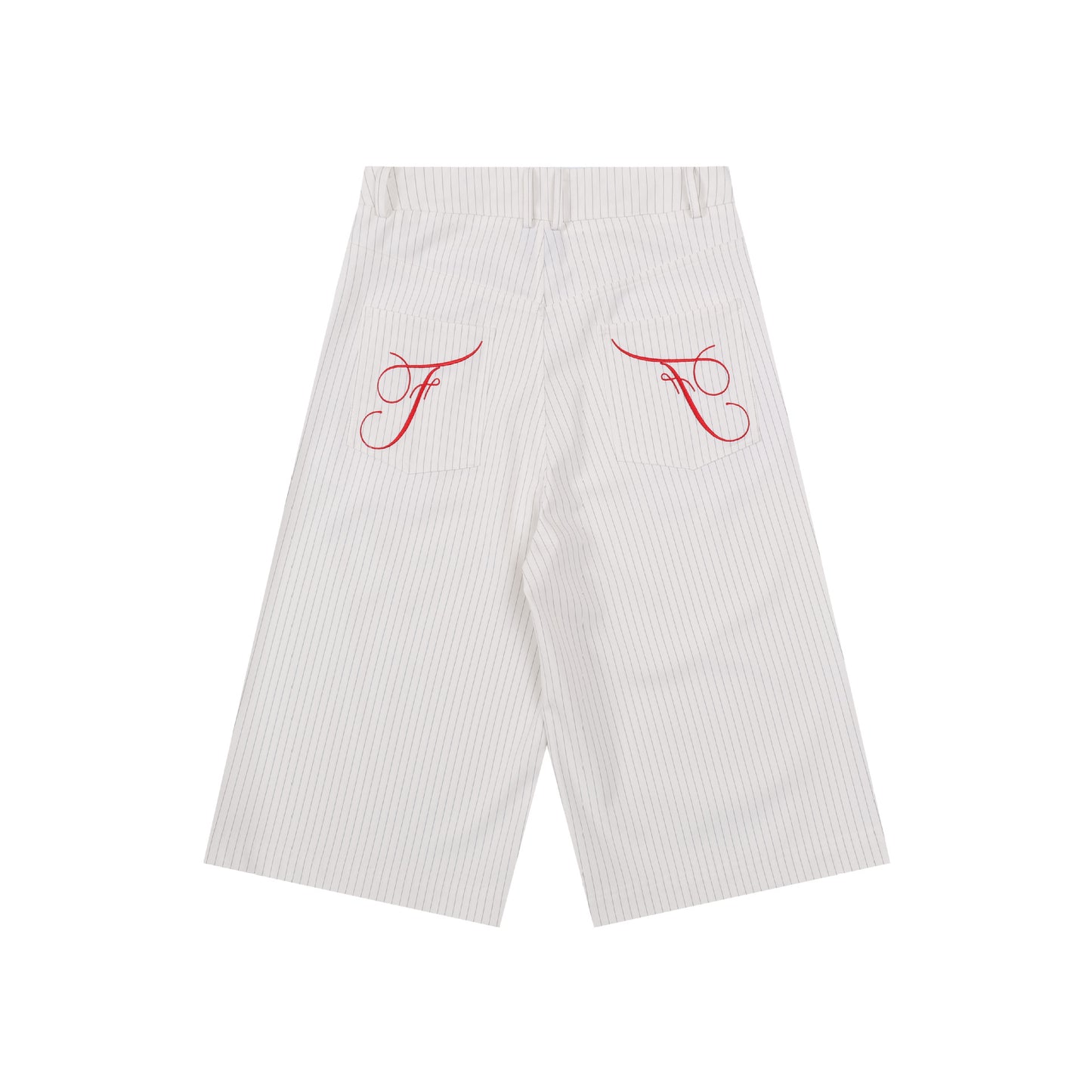 Chic High Waist Wide Leg Casual Pants - Slim Straight Five-Quarter Culottes for Women