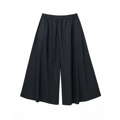 Women's 100% Cotton Wide Leg Pants - Breathable Loose Fit Summer Trousers