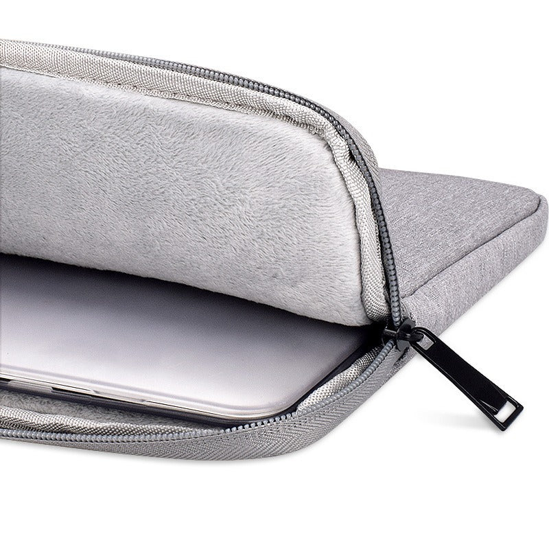 Minimalist 13-inch Anti-Drop Plush Laptop Sleeve / Inner Case for Huawei, Lenovo, etc.
