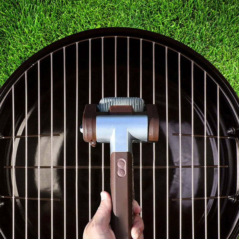 Ultimate Electric Rechargeable Grill Brush – Heavy Duty Stainless Steel BBQ Cleaner