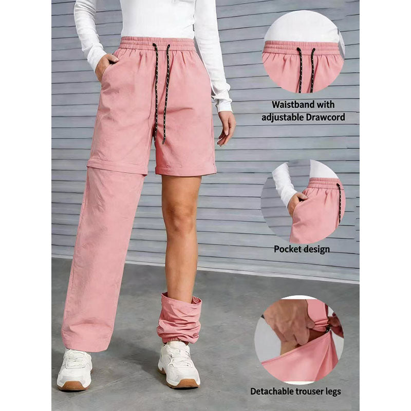 Women's Convertible Hiking Pants | Quick-Dry Waterproof Cargo Trousers