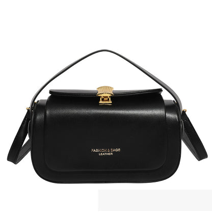Elegant Small Retro Box Bag - Shoulder & Crossbody Handbag