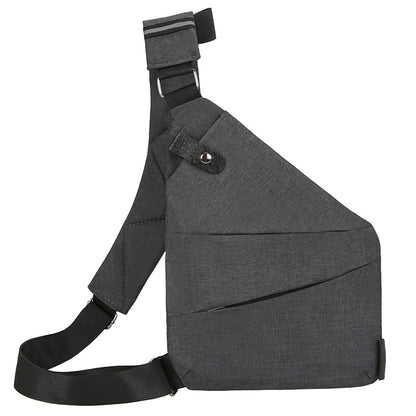 Lightweight Anti-Theft Close-Fitting Chest Sling Bag - Multi-Functional Sports Design