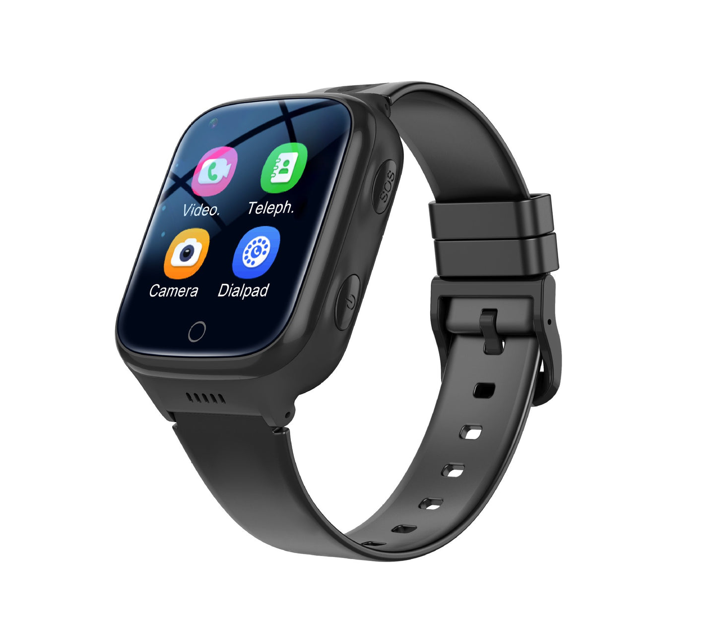 Children's 4G GPS Smart Phone Watch with Video Call (K9H, Pink).