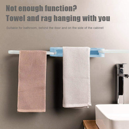 Wall Mounted Folding Slipper Rack & Shoe Organizer