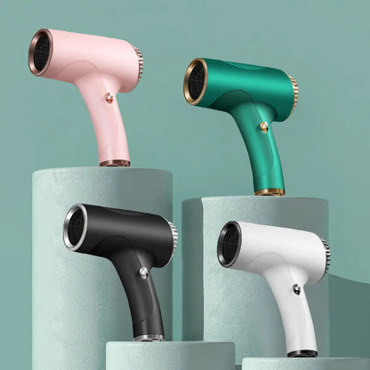 2600mAh Cordless Portable Hair Dryer – USB Rechargeable Anion Blow Dryer for Travel & Home