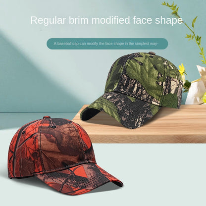 Men's Camouflage Baseball Cap | Outdoor Sun Protection Hunting & Fishing Adjustable Hat