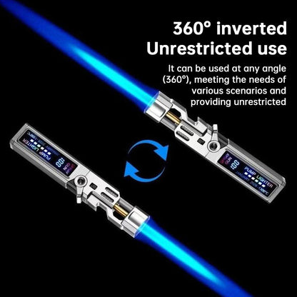 Windproof High-Temperature Outdoor Torch Lighter | Metal Body Jet Flame