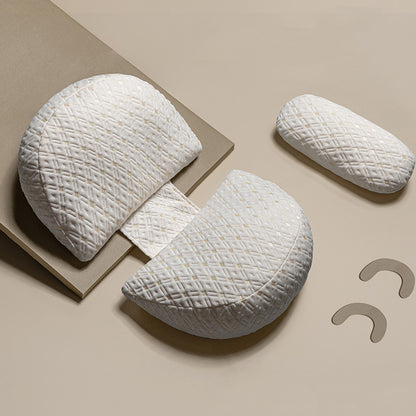 Adjustable Probiotic Maternity Pillow | Waist & Belly Support Cushion for Comfortable Pregnancy Sleep