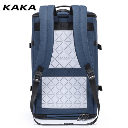 KAKA Men's Large Capacity Multi-Function Computer Backpack - Durable Travel Shoulder Bag