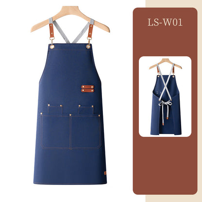 Stylish Professional Chef Apron for Kitchen & Catering | Stain-Resistant Waterproof Workwear