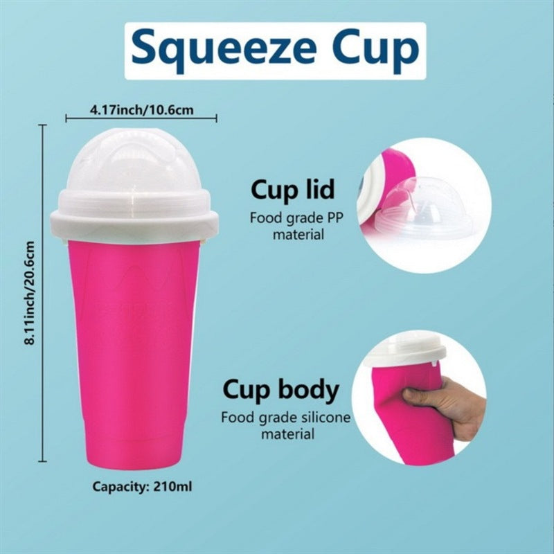 Sand Ice Cup Pinch Sand Iup Crushed Ice Cup Ice Cream Cup Summer Shake Cup Home Ice Cream Cup Summer