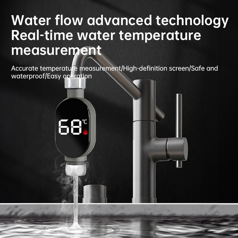 LED Digital Shower Thermometer – Real-Time Water Temperature Monitor for Safe & Comfortable Bath