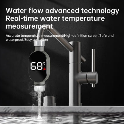 LED Digital Shower Thermometer – Real-Time Water Temperature Monitor for Safe & Comfortable Bath
