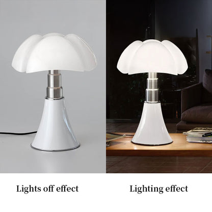 Nordic Floral Nightstand Lamp for Living Room - Bauhaus Bat Lamp Style