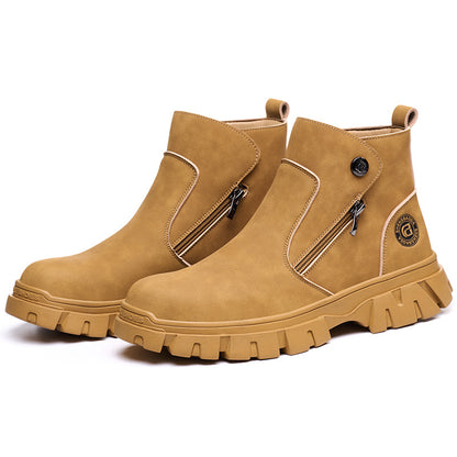Welders' Labor Protection Anti Smashing and Anti Piercing Safety Shoes