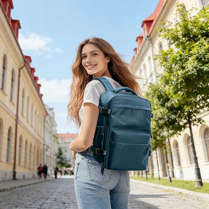 Expandable Vacuum Compression Travel Backpack - Ryanair Approved Cabin Bag