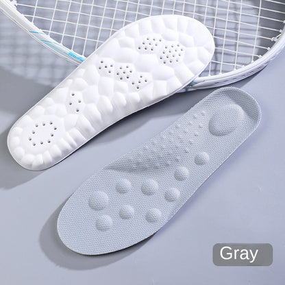 4D Sport Insoles PU Arch Full Insole | High-Elastic Shock Absorption