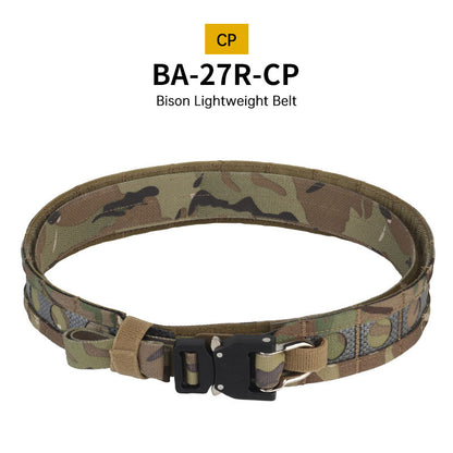 Tactical Two-Layer Battle Belt | Quick Detach Metal Buckle Combat Belt