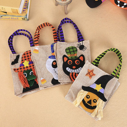 Halloween Trick or Treat Shopping Bags for Kids Candy Storage