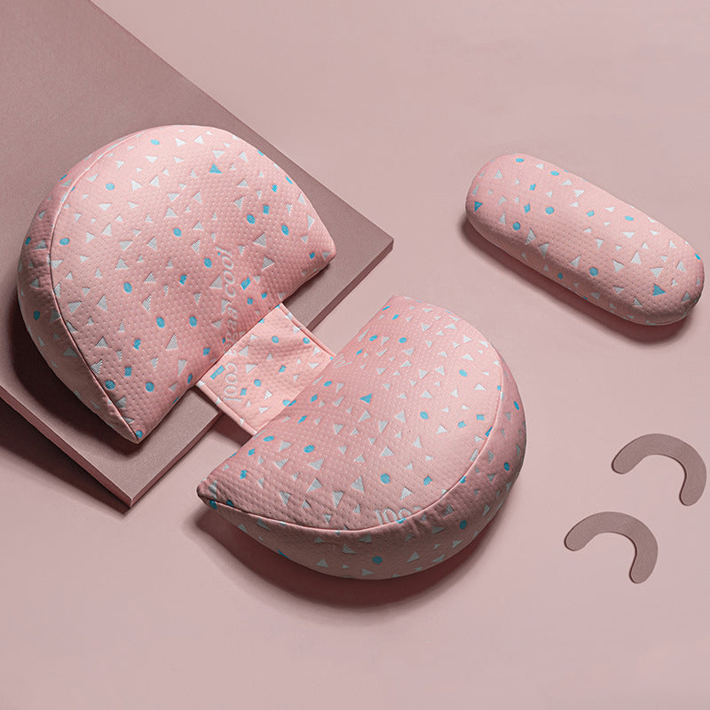 Adjustable Probiotic Maternity Pillow | Waist & Belly Support Cushion for Comfortable Pregnancy Sleep