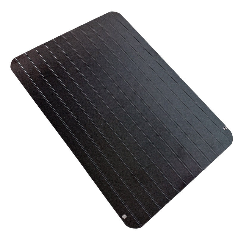 Quick Thawing Tray for Kitchen | Aluminum Ice-Melting Defrost Board - No Electricity or Chemicals Required