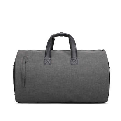 Convertible Travel Garment Duffel Bag - Large Capacity Suit Storage Tote with Shoe Compartment