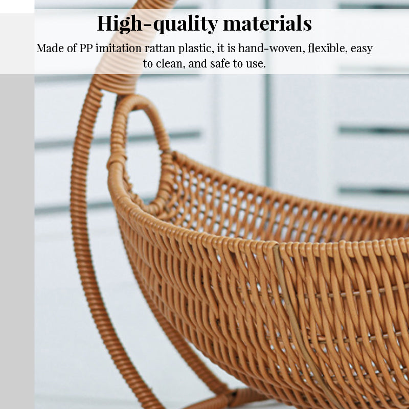 Indoor Wicker Pet Hammock | Elevated Hanging Basket Bed for Cats & Small Dogs