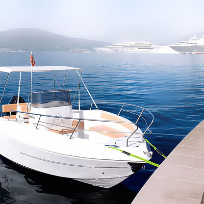 Heavy-Duty Bungee Dock Lines for Jet Ski, Kayak & Boat Mooring