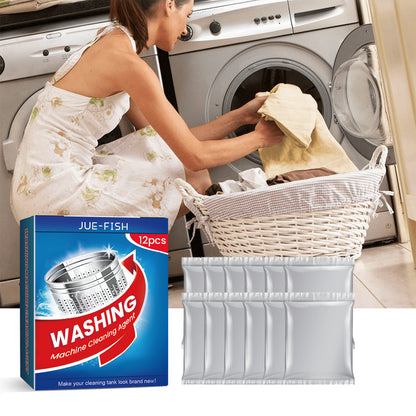 Washing Machine Tank Deep Cleaner | Anti-Bacterial Deodorizing Effervescent Sheet