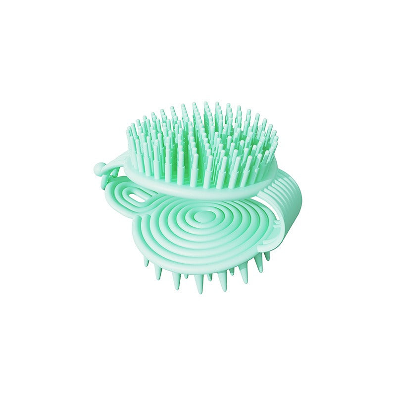 Premium Ultra-Soft Silicone Scalp Massager & Shampoo Brush – Double-Sided Bath Scrubber for Adults & Kids