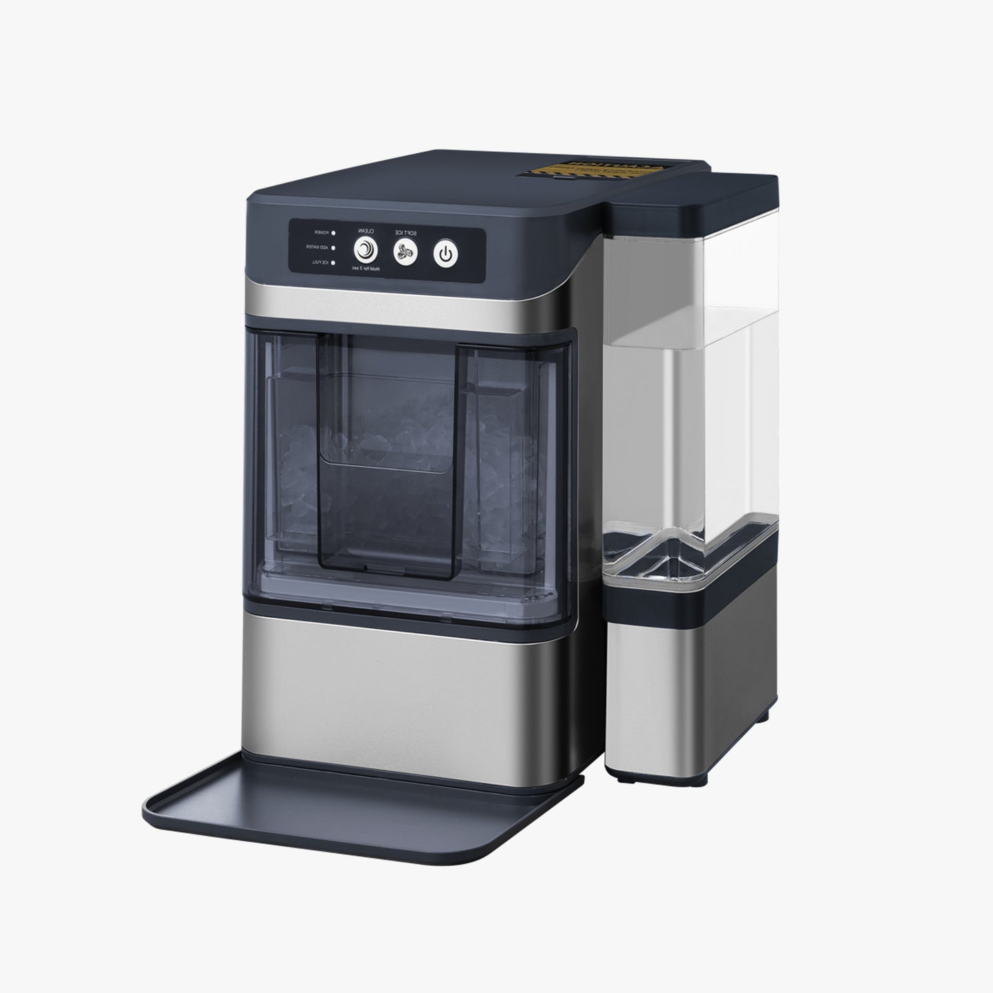 Household Fully Automatic Nugget Ice Maker with Large Water Tank