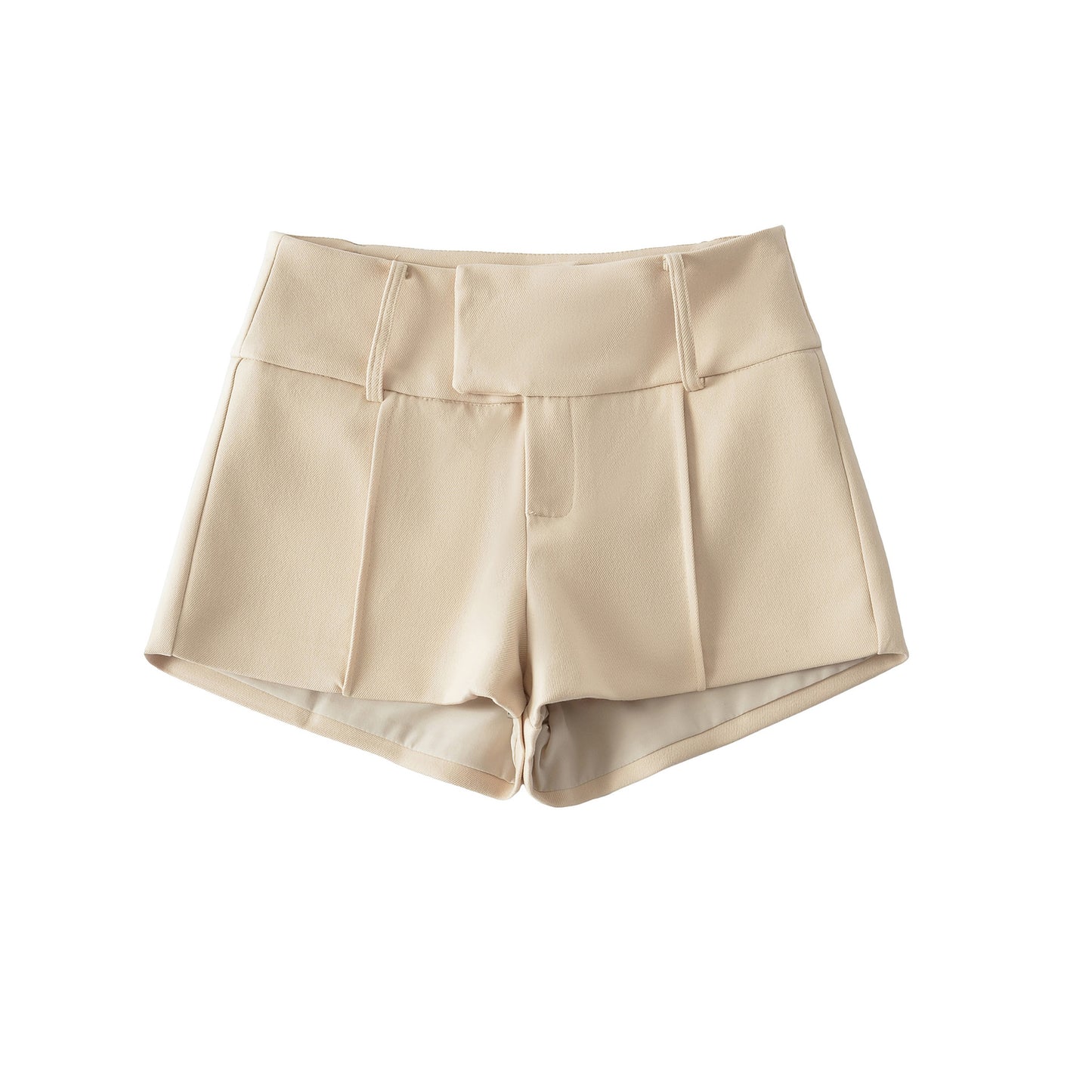 Trendy Low Waist Slimming A-Line Shorts – Chic Hip-Hugging Wide Leg Hot Pants for Women