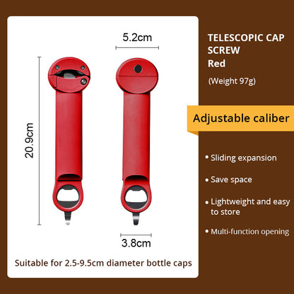 Stainless Steel Labor-Saving Jar & Bottle Opener