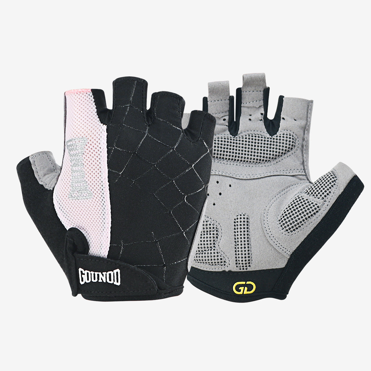 Spider Web Fitness Gloves with Thickened Anti-Slip Palm - Wear-Resistant Sports Gear