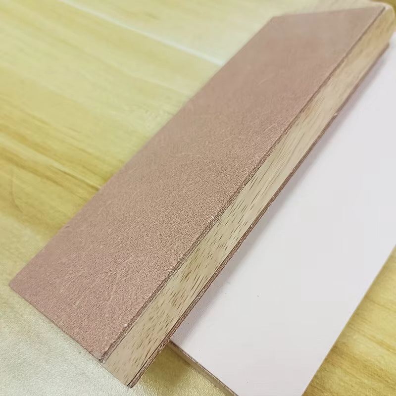 315mm Double-Sided Knife Sharpening Strop - Leather Polishing Belt with Composite Wooden Handle