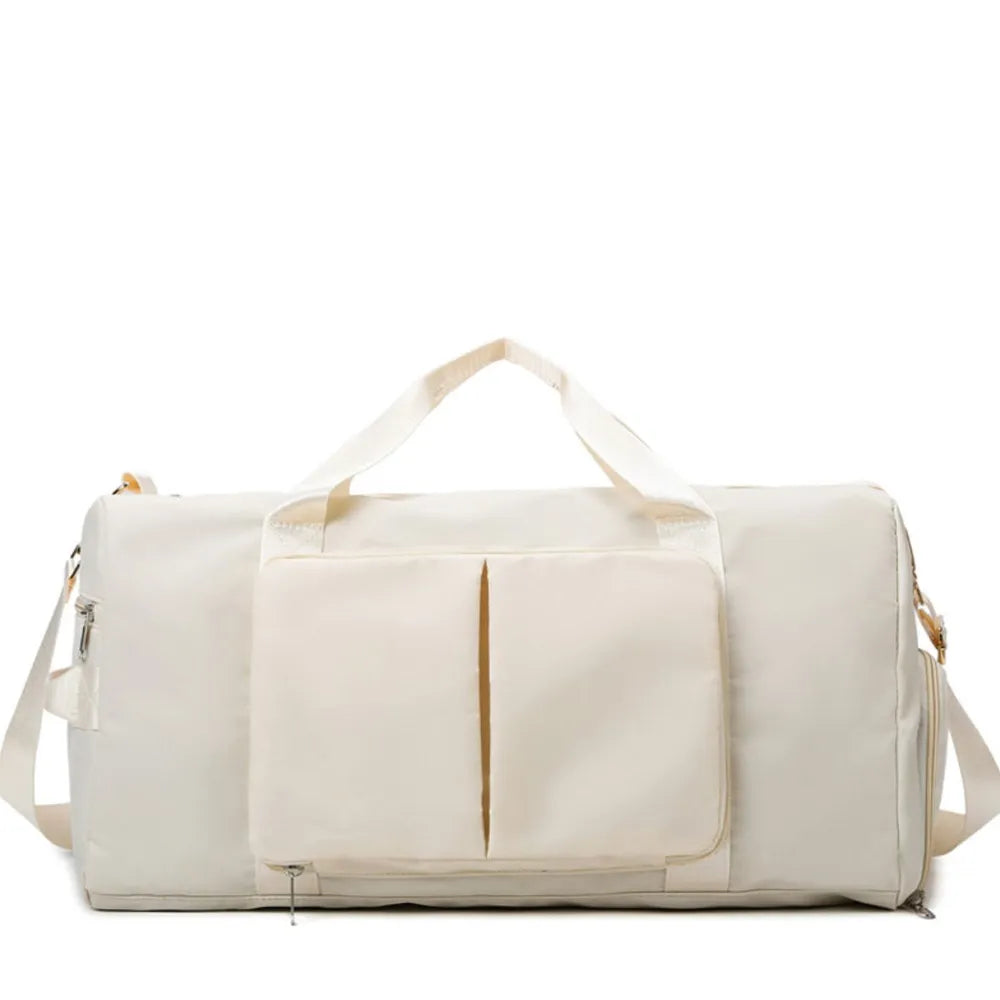 Wet and Dry Separation Travel Duffel Bag (Gym/Overnight Use)