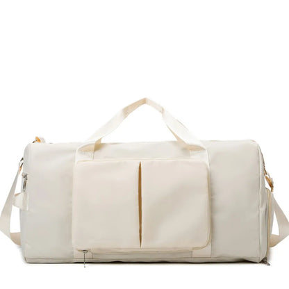 Wet and Dry Separation Travel Duffel Bag (Gym/Overnight Use)