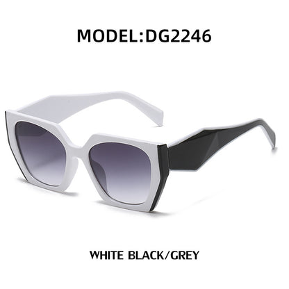 New Fashion Cat-Eye Wide Temple Sunglasses for Women