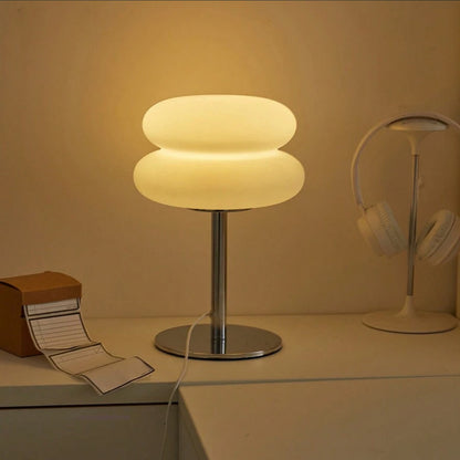 Bauhaus Style Mini Mushroom Table Lamp - Postmodern Vintage Night Light for Bedroom & Office