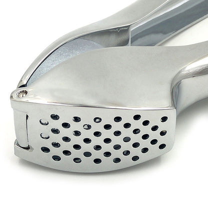 Manual Zinc Alloy Garlic Press and Squeezer Kitchen Gadget
