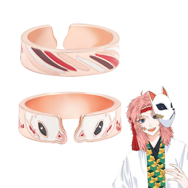Demon Slayer Nezuko Kamado Adjustable Ring