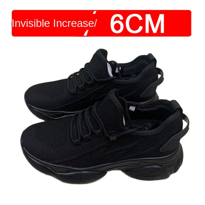 Summer 10CM Height Increasing Men's Shoes (Breathable Fly Woven Mesh)