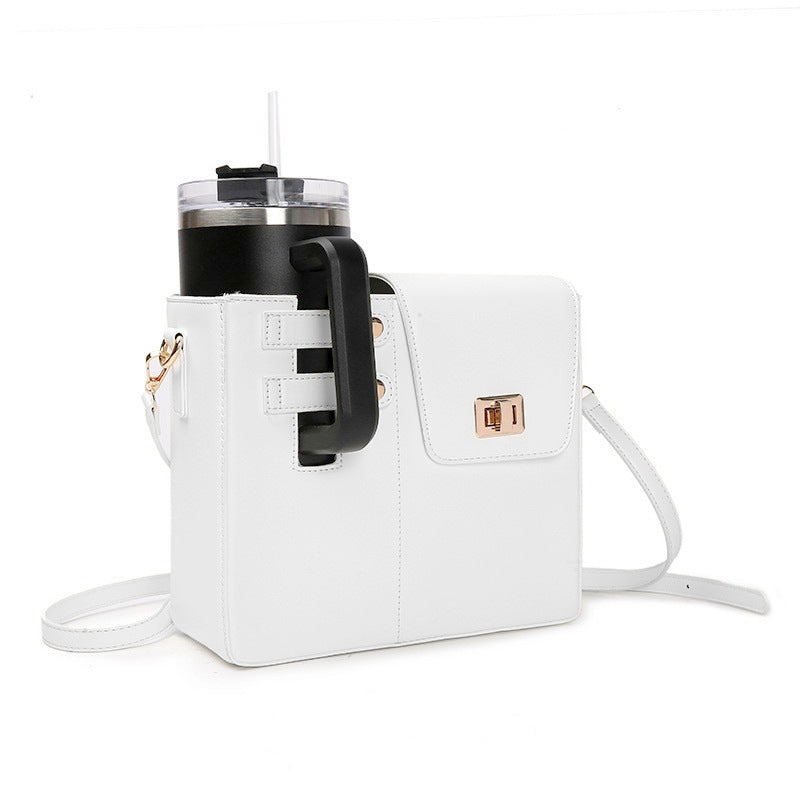 Outdoor Portable Insulated Bottle Bag | Crossbody Tumbler Cup Holder