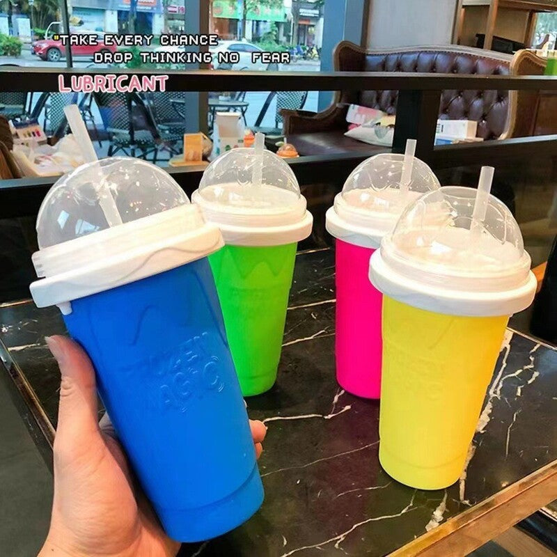Sand Ice Cup Pinch Sand Iup Crushed Ice Cup Ice Cream Cup Summer Shake Cup Home Ice Cream Cup Summer