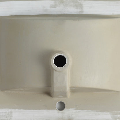 Compact Single Basin Vanity with Integrated Ceramic Sink